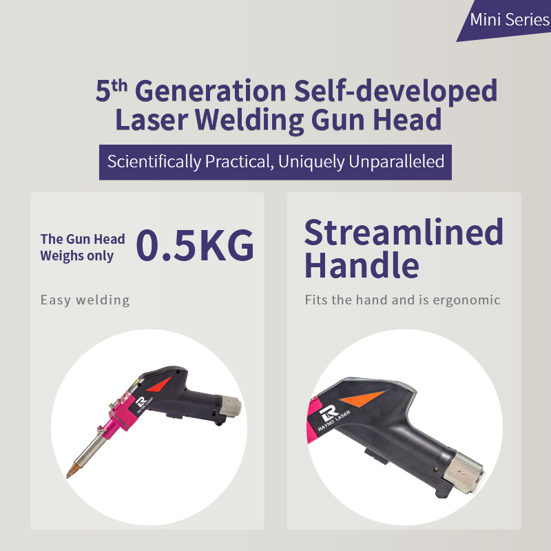 6 times laser welding gun