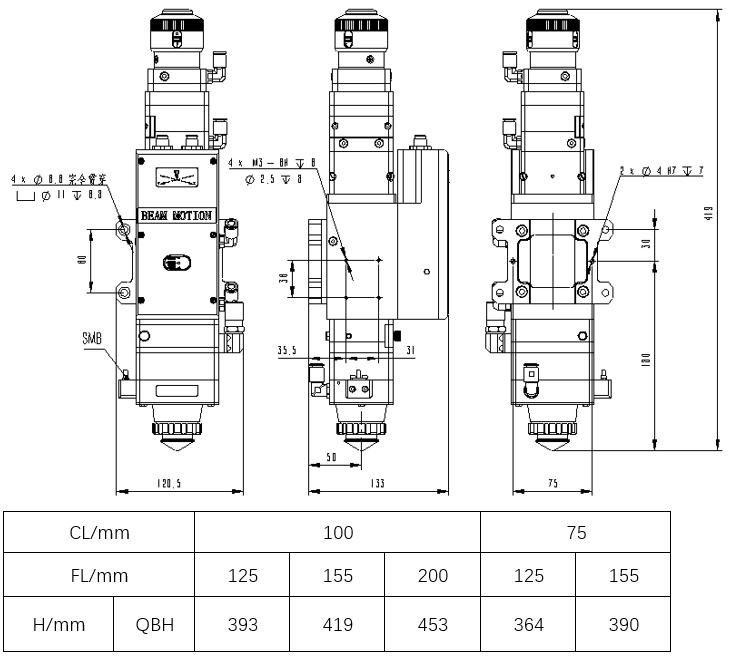 BM110-Size