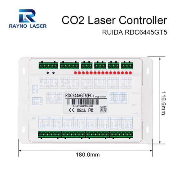 RUIDA RDC6445GT5 Dimension