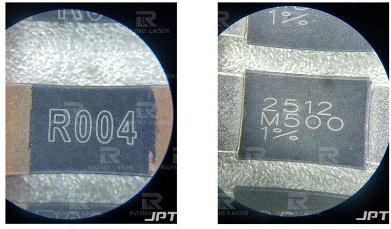 JPT laser marking on electronic devices