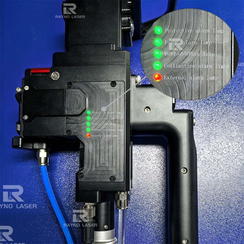 6kw fiber laser cleaning machine head