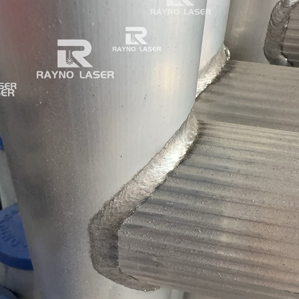 Laser robot welding sampels