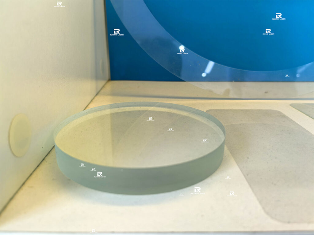 Ultrafast glass cutting samples 1