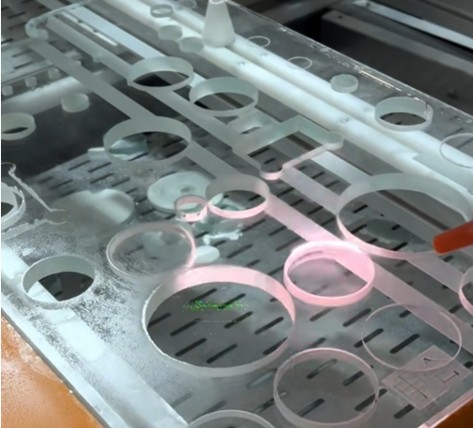 Glass drilling