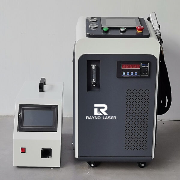 Handheld Laser Welding Machine with Built-in Nitrogen Generator Main Picture with wire feeder