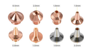 laser cutting nozzles 3D
