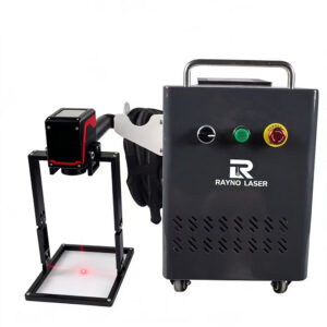 Pulse laser cleaning machine double touch screen
