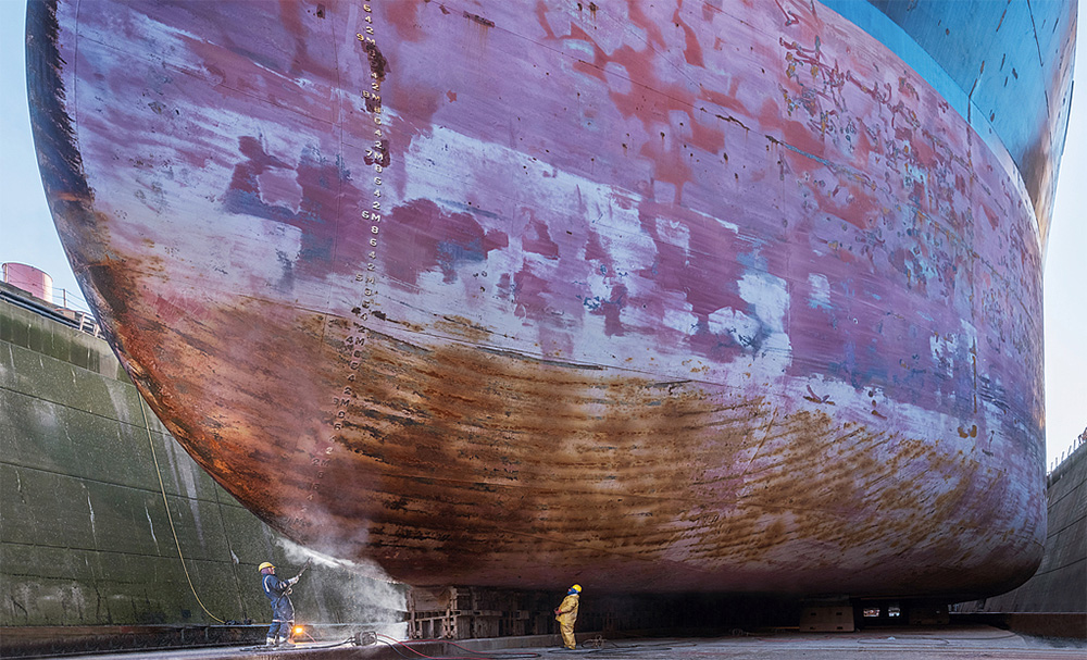 Ship cleaning
