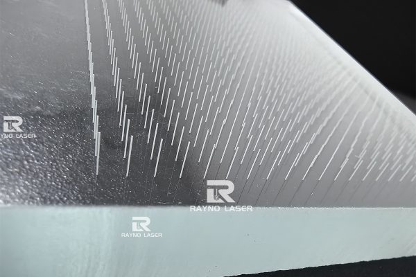 Green laser drilling sample